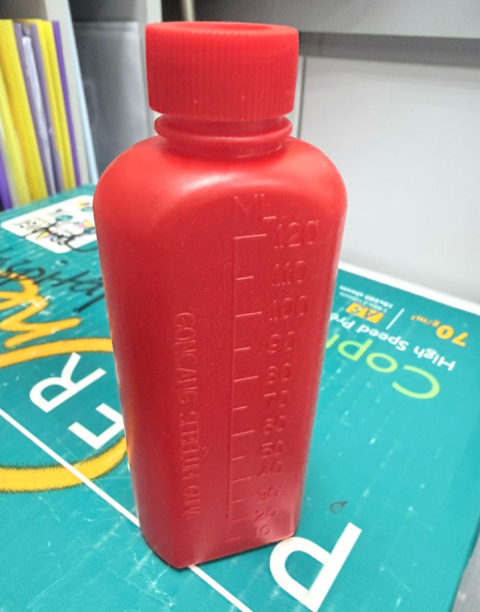 EXTERNAL RED BOTTLE 120ML