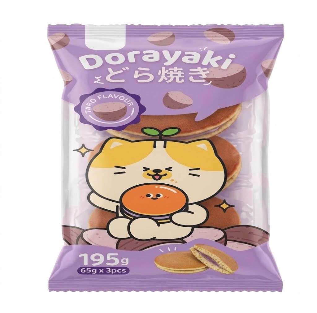Sunshine Bread Dorayaki Taro 65G