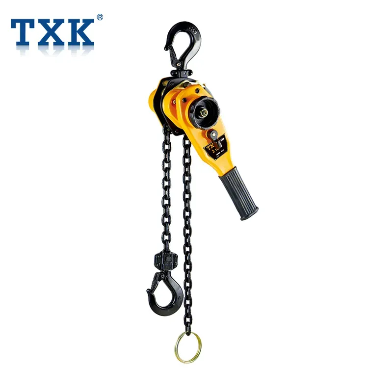 Lever Block Chain Lift Construct Block Hoist Heavy Duty G80 Chain Alloy Hook 3ton X 3meter - Blok Rantai