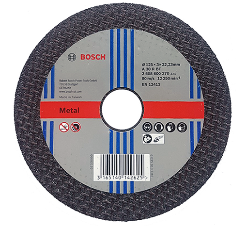 BOSCH MILD STEEL CUTTING DISC 5FT 2608600270