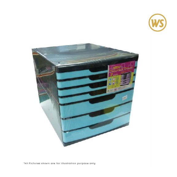 NISO 8833/FDD 174 COLOR.7 TIER DRAWER