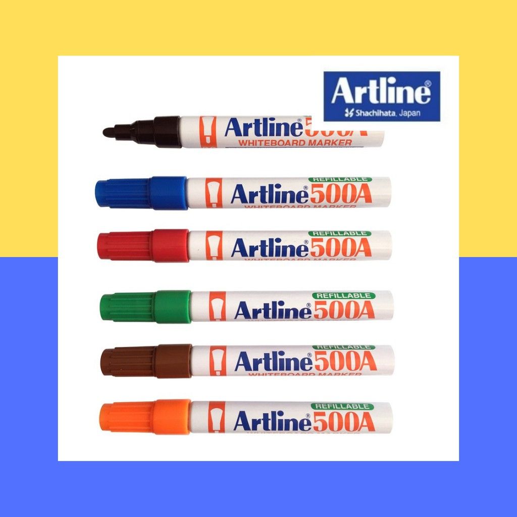 ARTLN Artline Whiteboard Marker Pen 500A/BLACK