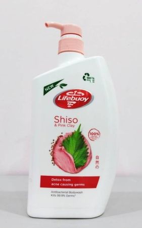 Lifebuoy Body Wash Shiso & Pink Clay 12 Bottle x 900ml