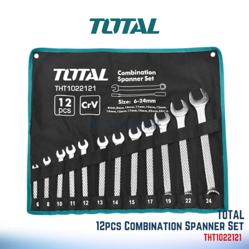 Total 12pcs Combination Spanner Set THT1022121