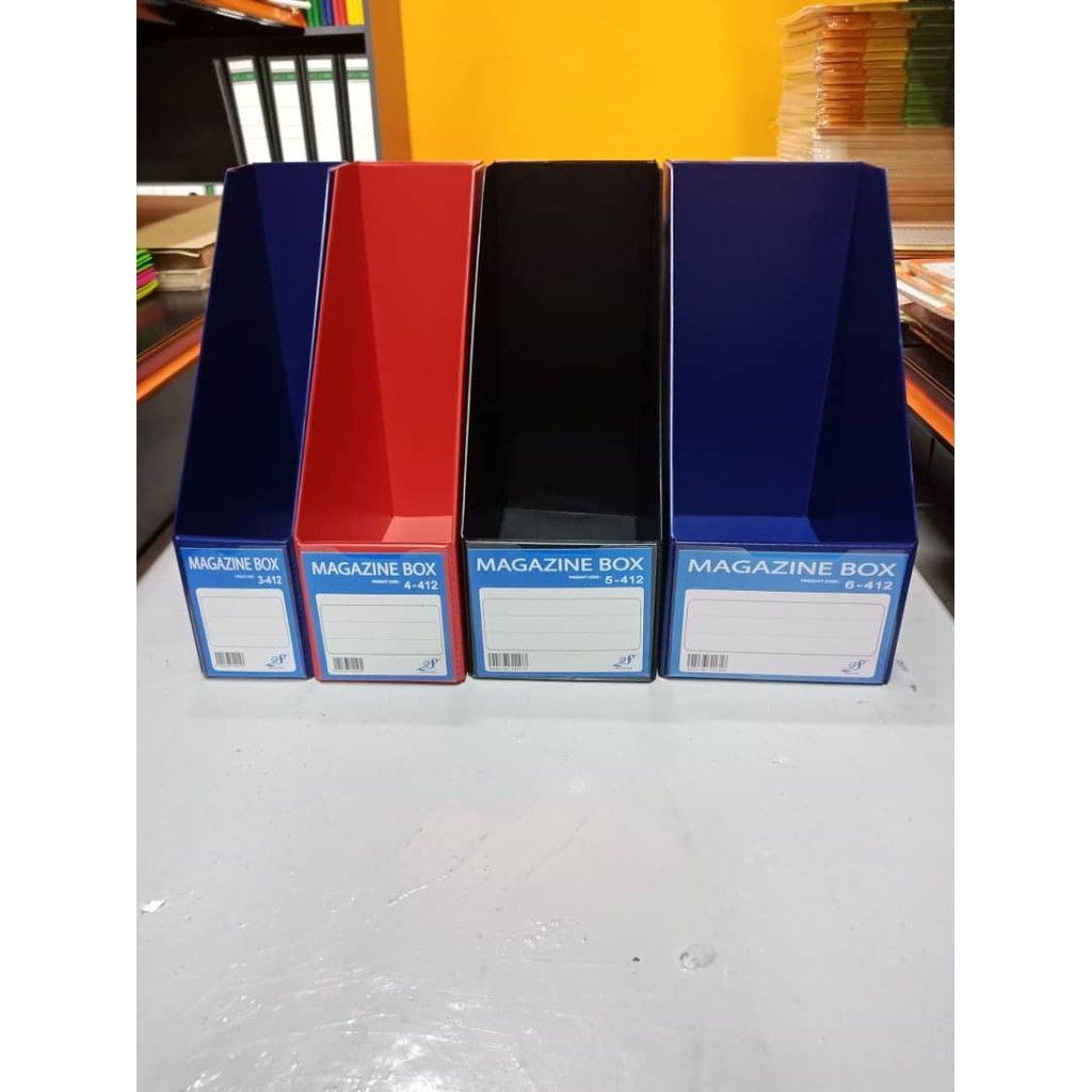 PVC Magazine Box 6" (6-412)