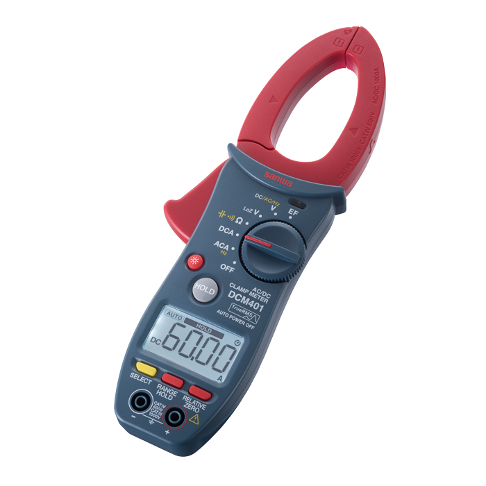 SANWA DCM401 AC/DC 1000A RMS CLAMP METER