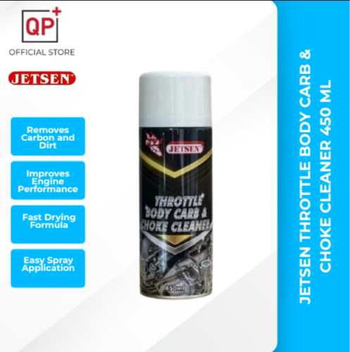JETSEN THROTTLE BODY CARB & CHOKE CLEANER 450 ML l PENCUCI l 清洁剂-