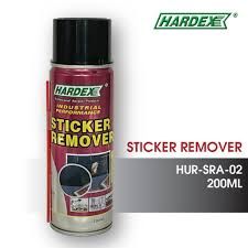 HARDEX Sticker Remover Spray Adhesive Sticker Remover Spray Double Tape Poster Wall Car Sticker Pemadam Sticker