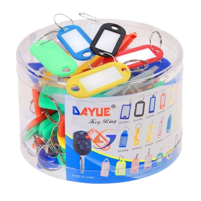 QP DAYUE Key Tag DYT-037 - Mix Colour 50's