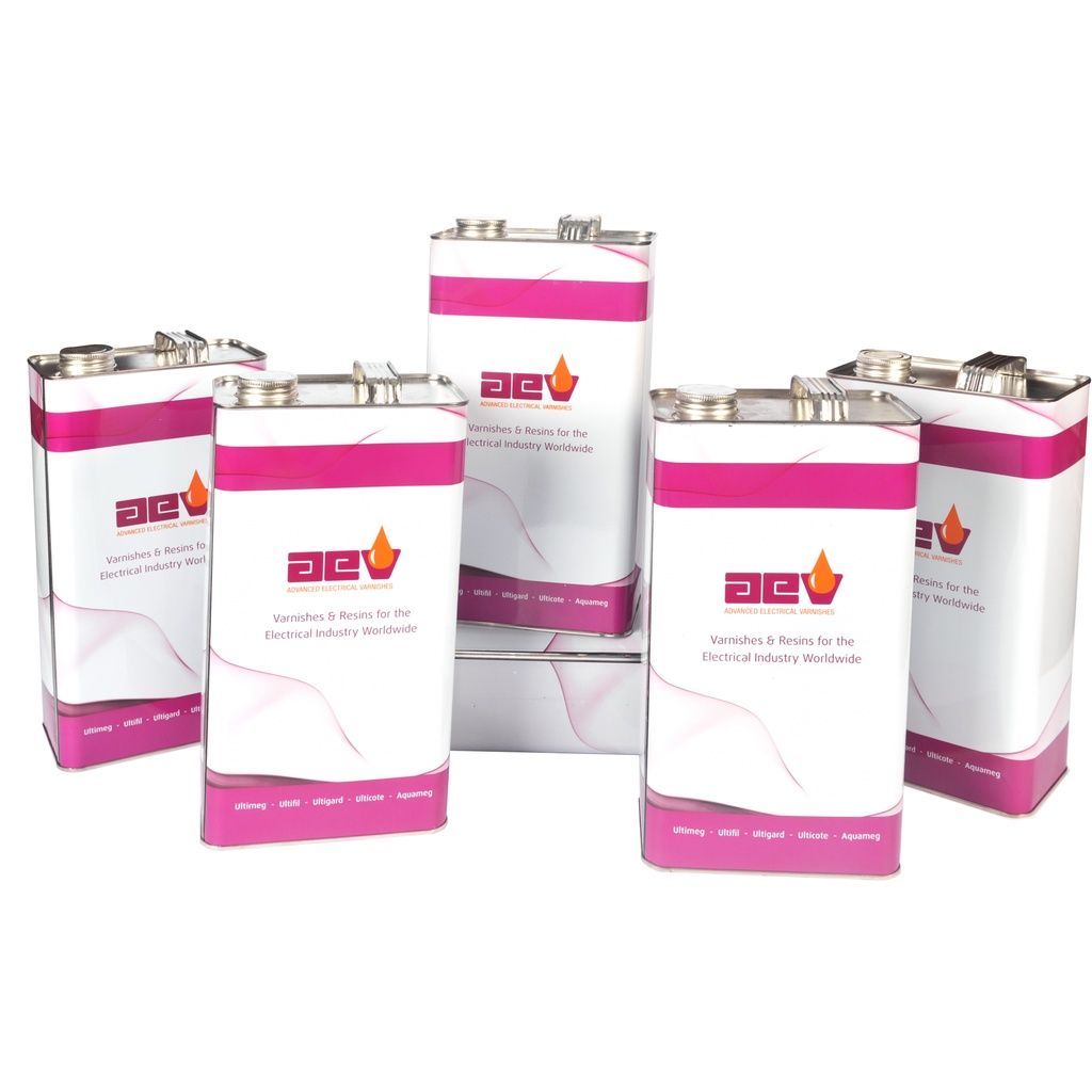 ULTIMEG 2000/250 FEON RESISTANCE (5L) / Clear AEV Epoxy Phenolic Varnish Class H Bake 180°C