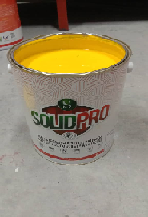 Paint Solid Pro High Strength Acrylic Polymer Coating For Concrete And Metal 1.5L & 2.20L (Yellow/Black/White)