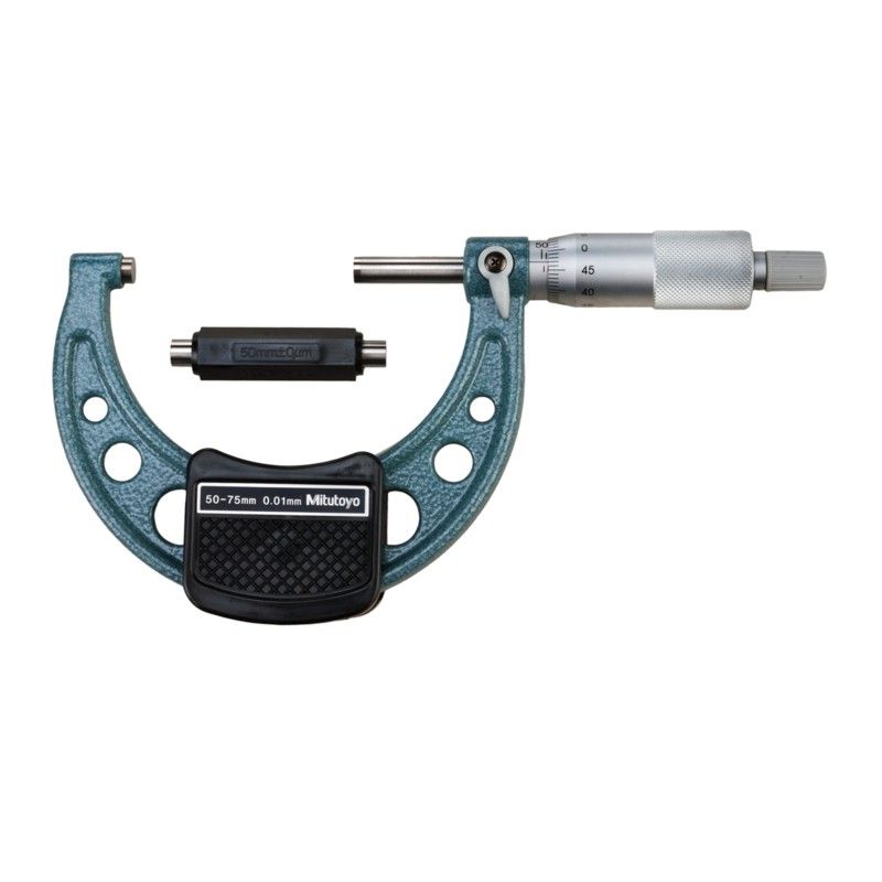 MITUTOYO - 50-75MM(0.01) OUTSIDE MICROMETER OM-75 (103-139-10)