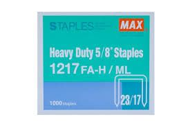 MAX STAPLES 1217 FAH