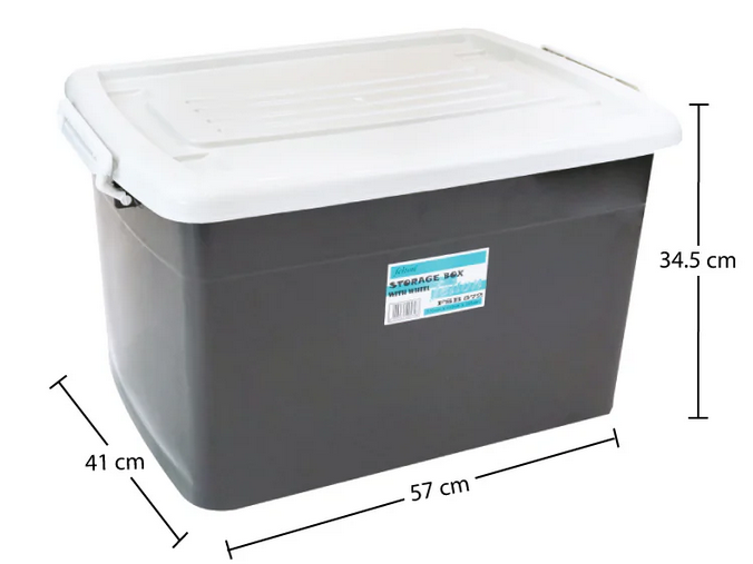 FELTON STORAGE BOX 41L WITH WHEEL FSB572