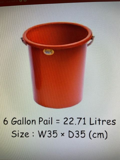 QS Baldi 6 Gallon Pail