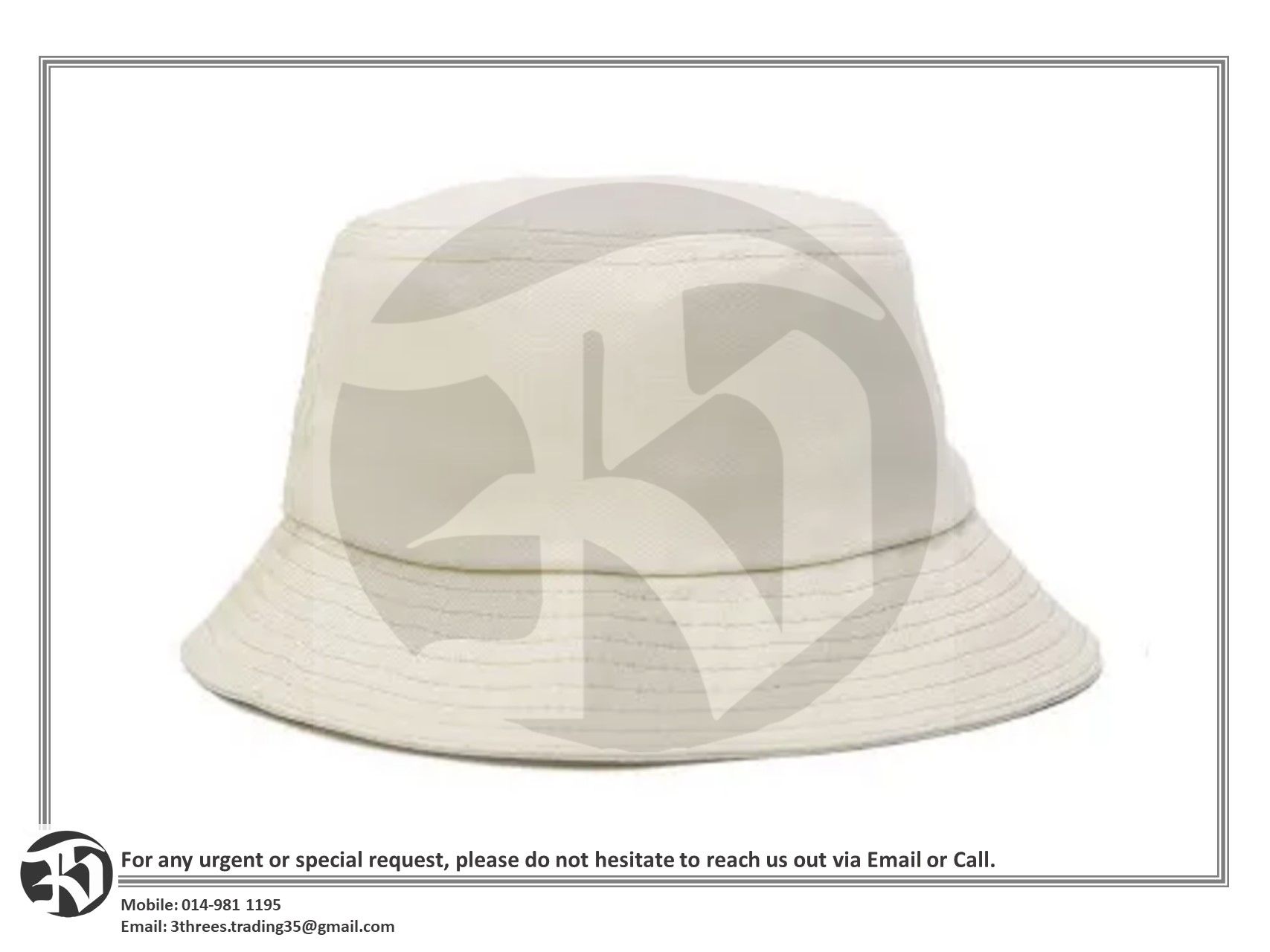 Customized Bucket Hat/Fishing Hat (Printing/Embroidery)