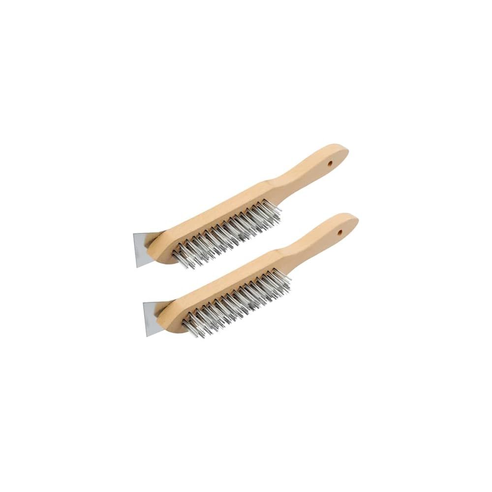 Others *BRUSH, WIRE, HAND, STEEL WIRE BRUSH WITH WOODEN HANDLE