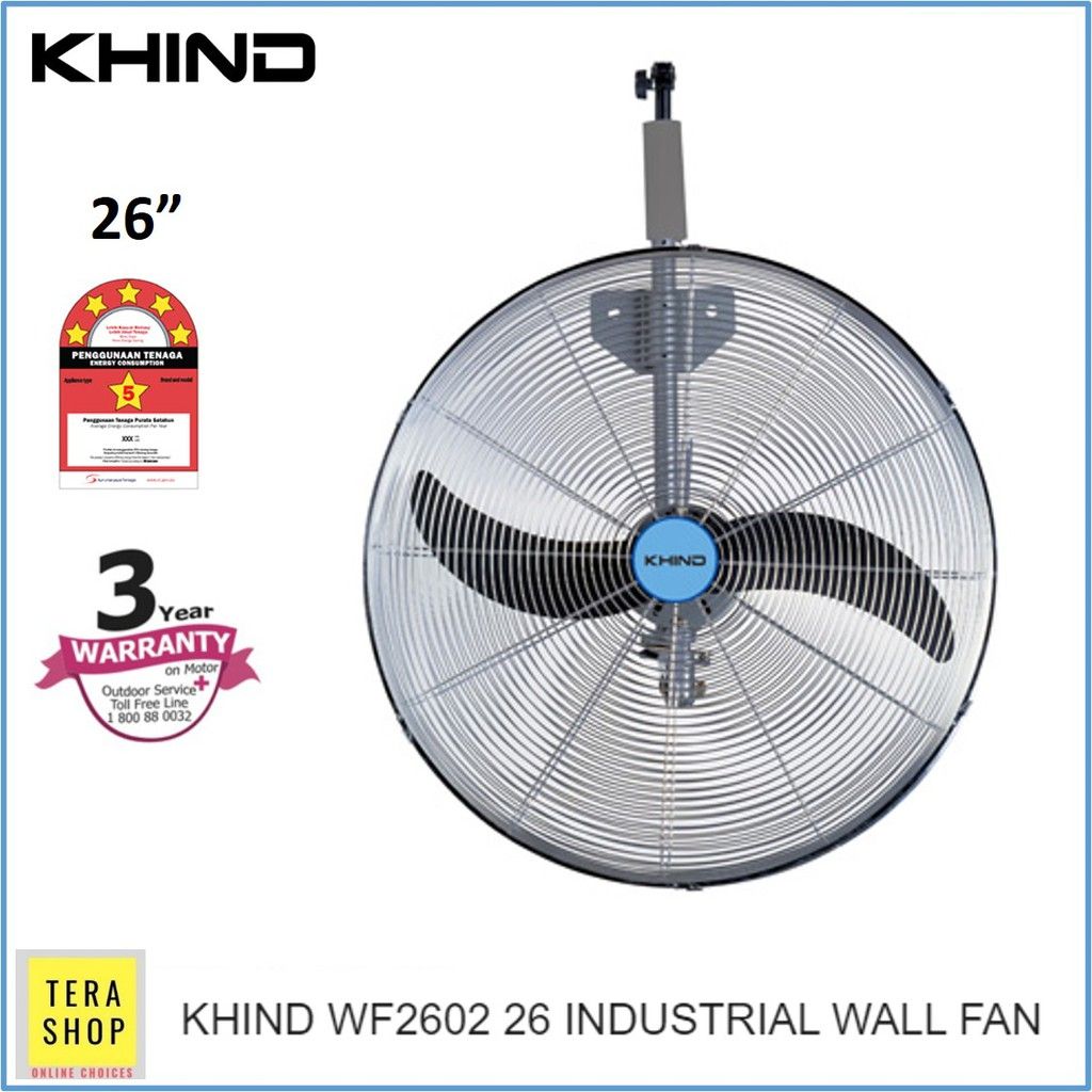 Khind *Khind Industrial Wall Fan (26") WF2602