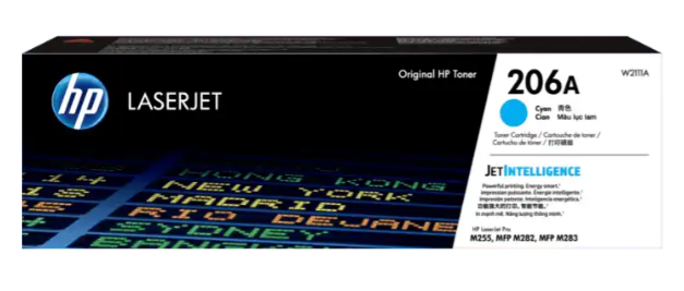 Genuine Malaysia HP Warranty - INK HP TONER W2111A/206A (CYAN)