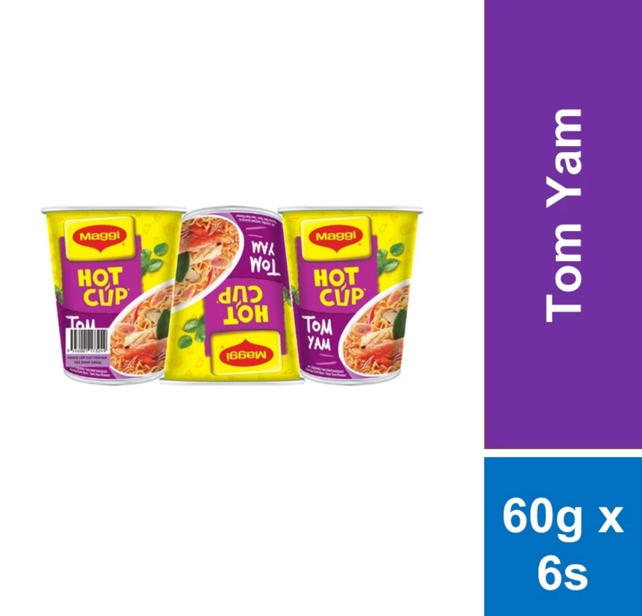 Maggi Hot Cup Tom Yam 60g x 6s