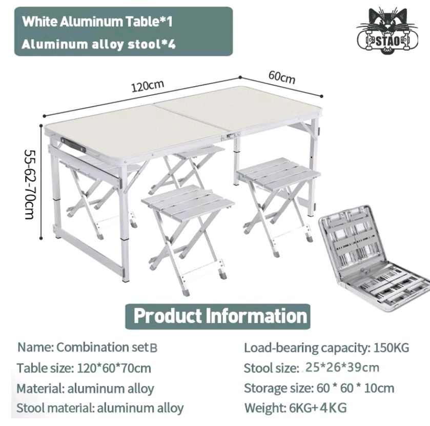Aluminium Folding Table
