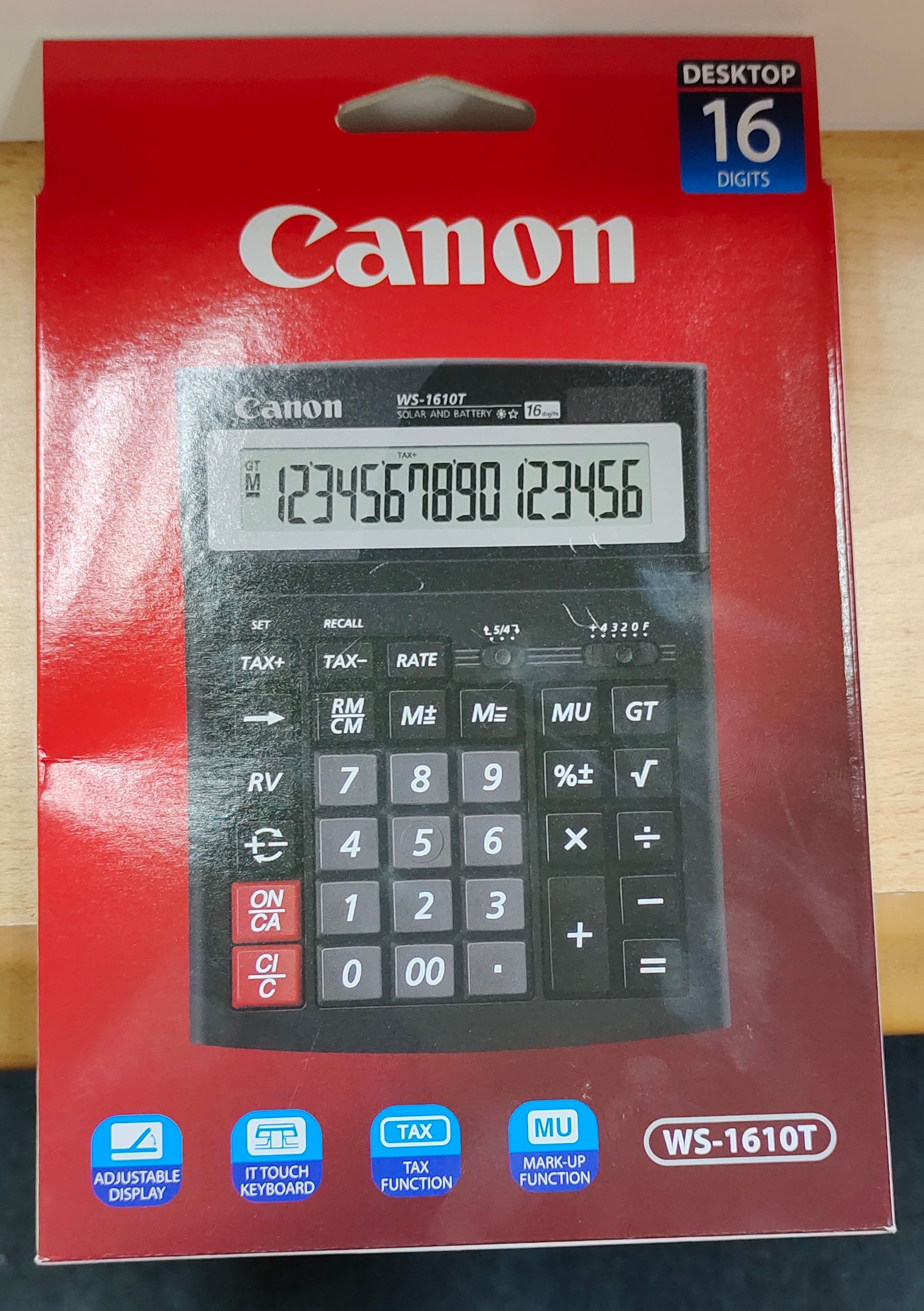 Calculator Canon WS-1610T (16 Digit)