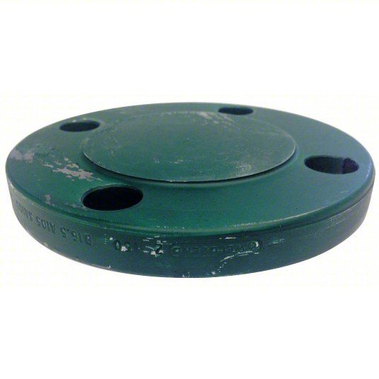 Class 150 Blind Steel Pipe Flanges Carbon Steel, Blind Flange, "3/4-"1 in Pipe Size, Raised Face Blind Flange