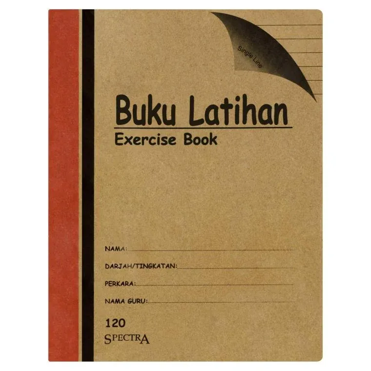 Exercise Book Single Line