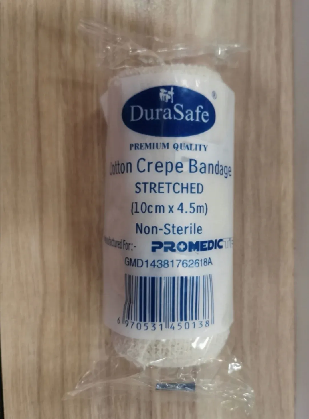 Cotton crepe Bandage Stretched ( 10cm x 4.5m)