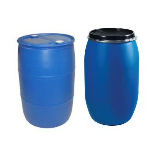 Empty Plastic Drum With Liner Bung Hole / Open Top (Used)
