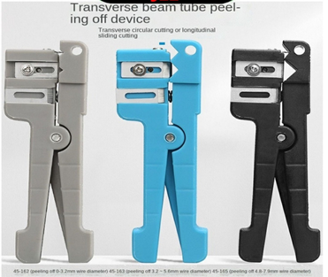 COAXIAL CABLE STRIPPER 45-162/163/165 TRANSVERSE BUNDLE TUBE STRIPPING DEVICE FS011