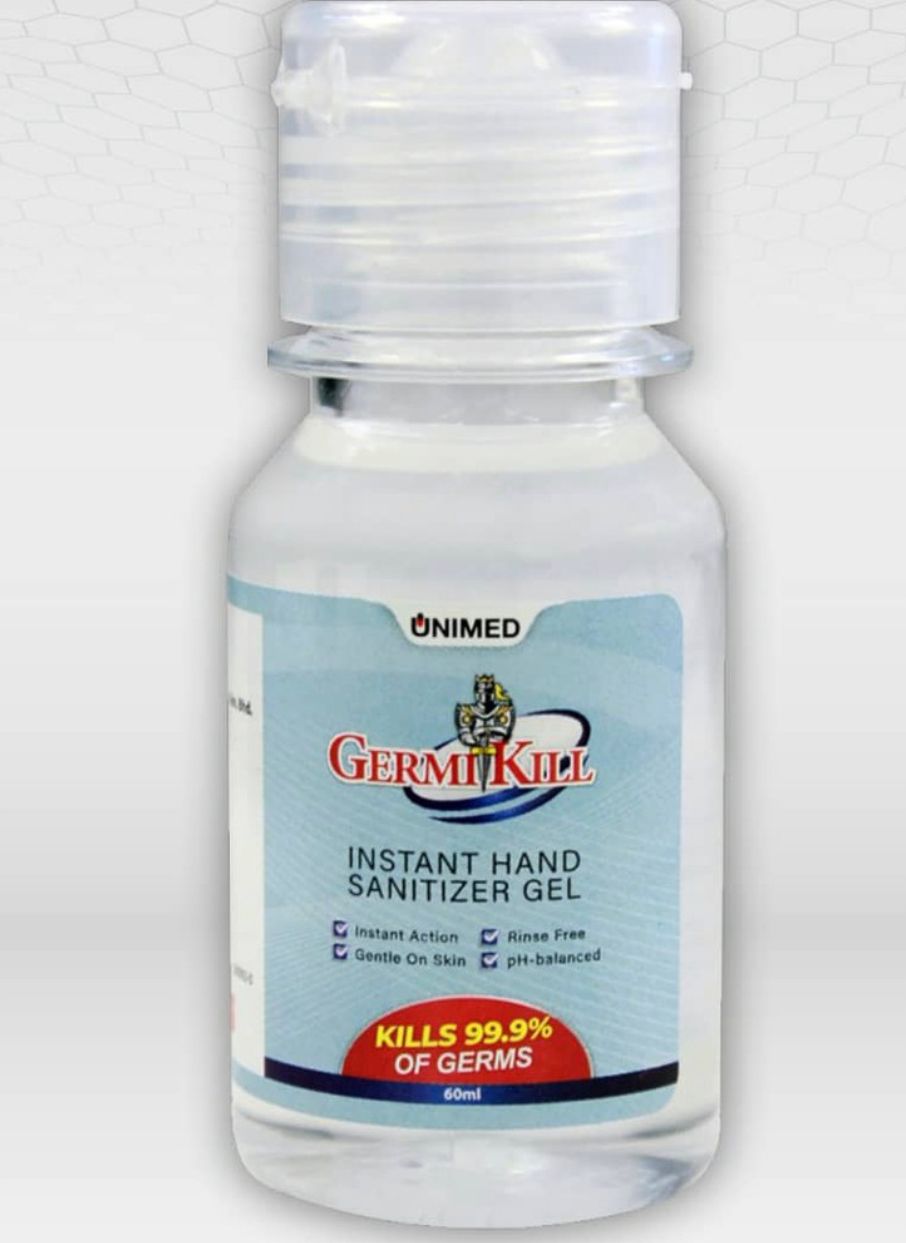 Germikill Instant Hand Sanitizer Gel (60ml) 70% Alcohol