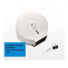 SUS304 Stainless Steel Jumbo rolls dispenser with lock