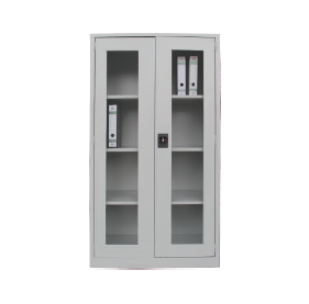 Full Height Cupboard With Glass Swinging Door – GV-S 118 GS