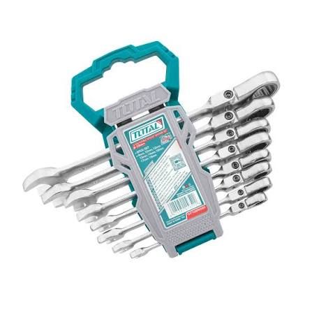 Total Flexible Ratchet Spanner Set (8 Pcs) THT102RK586