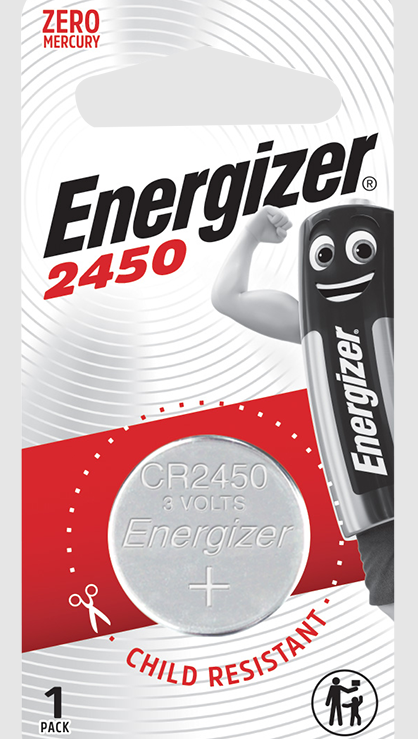 ENERGIZER LITHIUM COIN CR2450 BATTERY