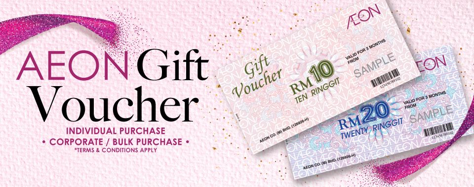 AEON Gift Voucher RM10 RM20