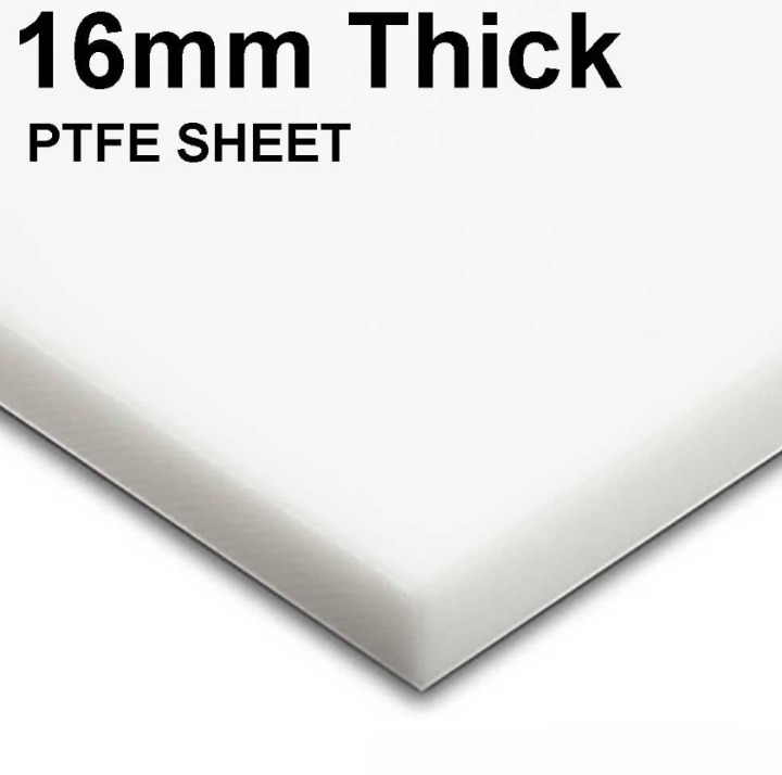PTFE SHEET WHITE PLATE FILM THICKNESS 16MM