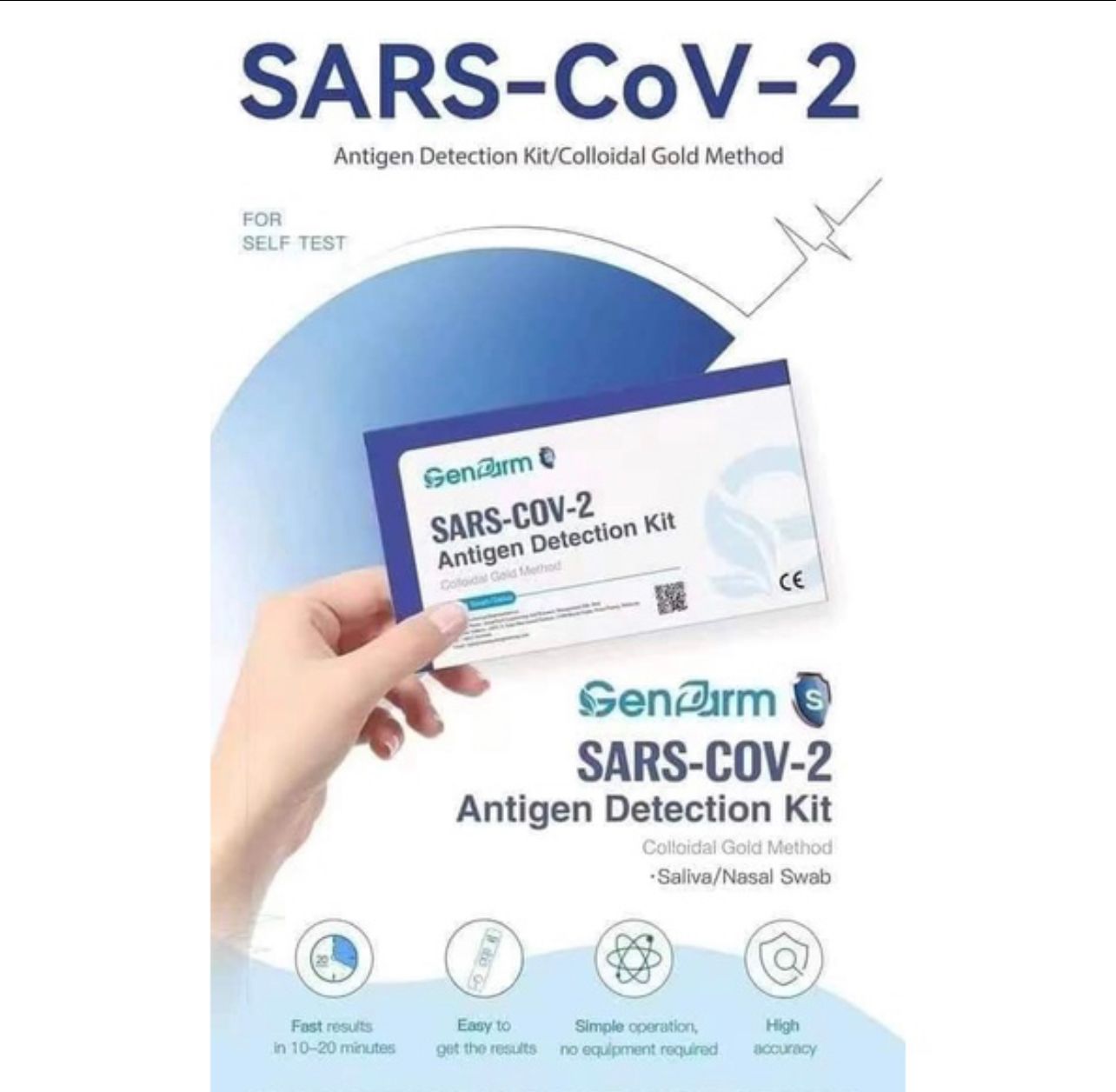 Genfarm Test Kit For Covid-19 with Halal Cert