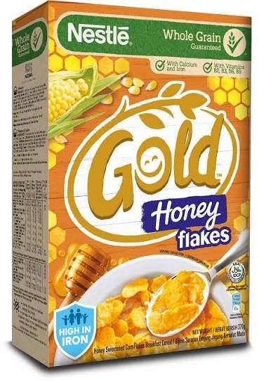 Nestle Honey Gold Flakes 370g