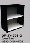 HALF HEIGHT CABINET OF-JY-906-O Open Shelf / Size W800* D410* H906