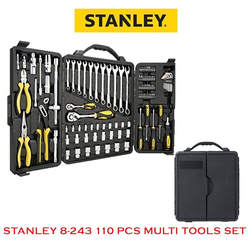 Stanley 81243 110 PCS Multi-Tool Set With Briefcase (STMT81243-840)
