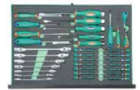 JONNESWAY 34PCS SCREWDRIVER, DOUBLE FLEX, SOCKET AND PRECISION SD SET