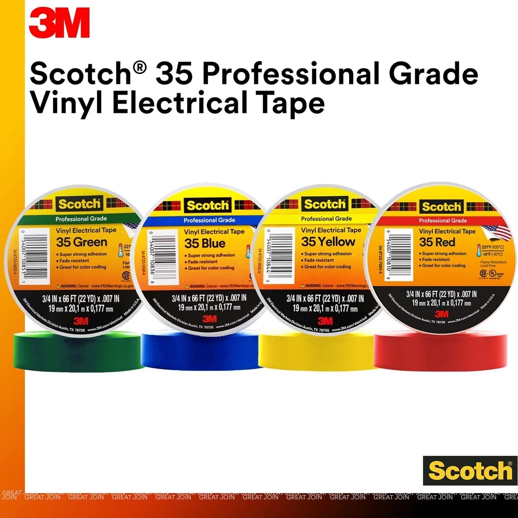 3M Scotch 35 Vinyl Electrical Tape