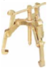Temo 100mm Three-arm Safety Puller - 3 Jaws - Al-Br