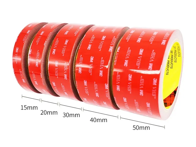 30mm - 3M Double-Sided Tape VHB Strong Double-Sided Tape High-Viscosity Acrylic Transparent