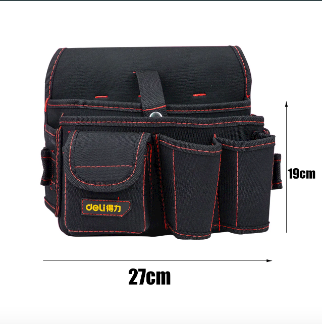 Deli 600D Polyester Universal Tool Storage Waist Bags