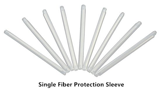 Fiber optic Protection sleeve for pigtail 0.9mm,2 mm and 3mm fiber cable