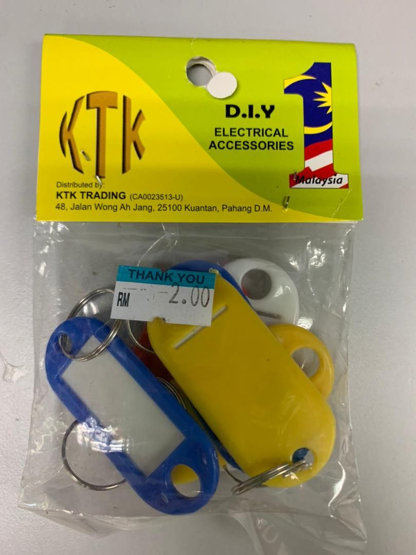 KTK KEY HOLDER (6PCS)