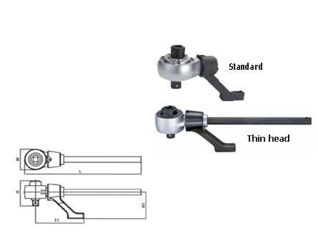 Temo 1/2" Dr. x 3/4" Dr. x 1500Nm Torque Multiplier